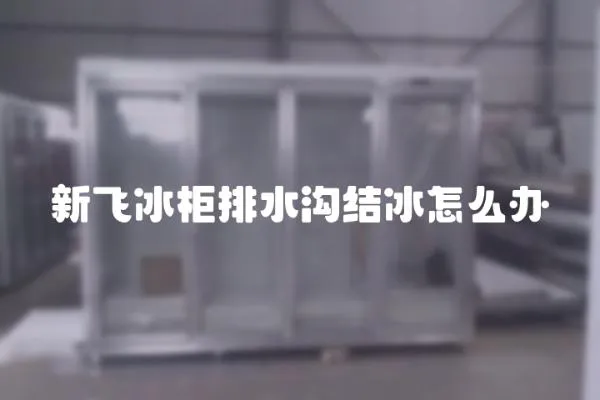 新飛冰柜排水溝結冰怎么辦
