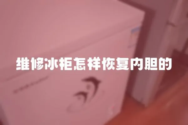 维修冰柜怎样恢复内胆的