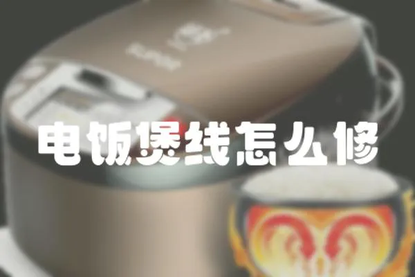 電飯煲線怎么修