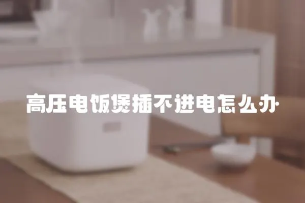 高壓電飯煲插不進電怎么辦