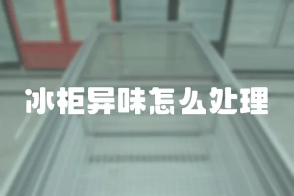 冰柜異味怎么處理
