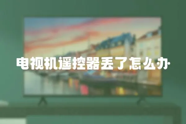 電視機遙控器丟了怎么辦