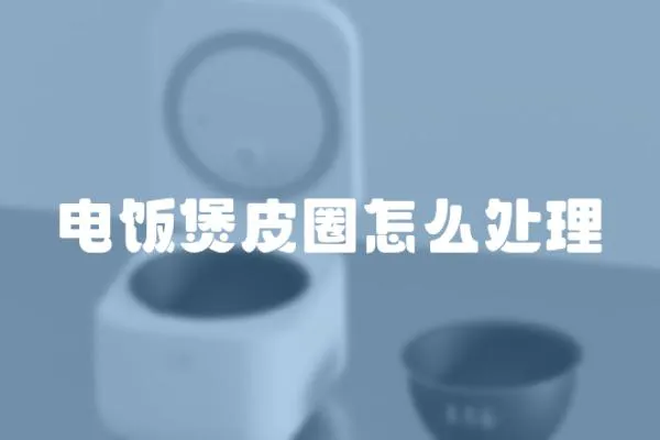 電飯煲皮圈怎么處理