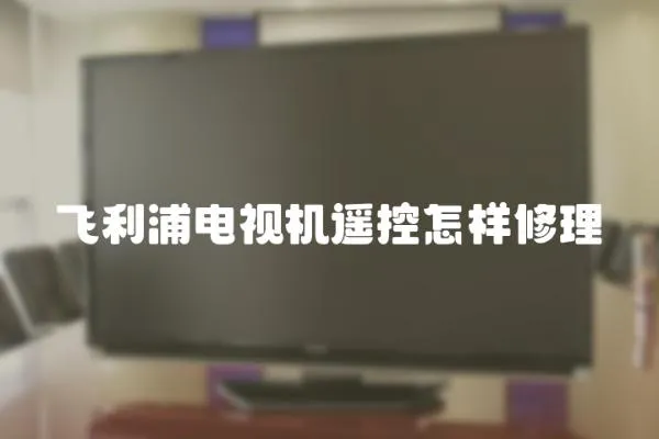 飛利浦電視機(jī)遙控怎樣修理