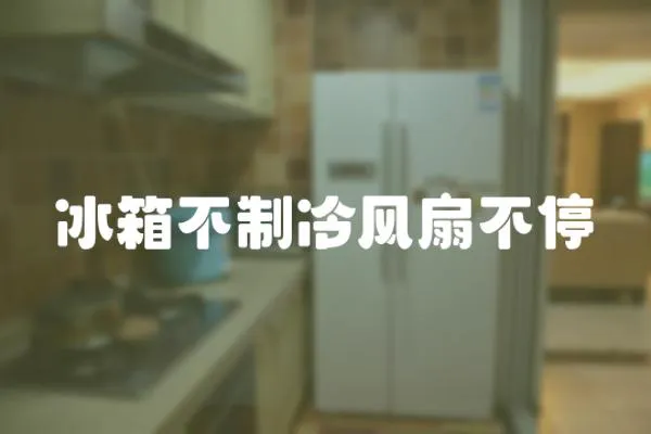 冰箱不制冷風扇不停