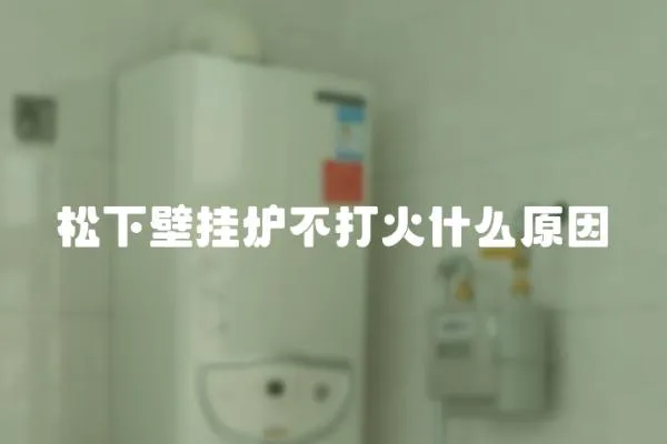 松下壁掛爐不打火什么原因