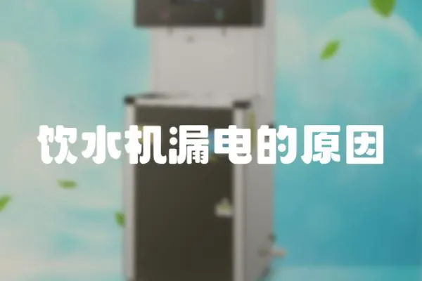 飲水機漏電的原因