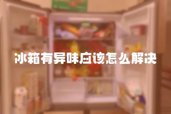 冰箱有異味應該怎么解決