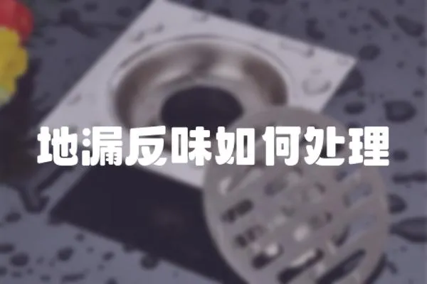 地漏反味如何處理