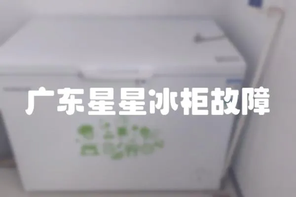 廣東星星冰柜故障