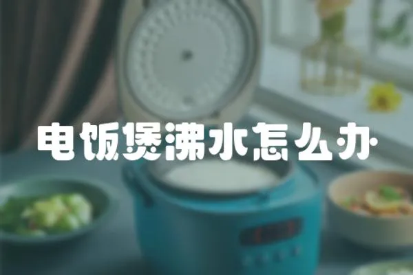 電飯煲沸水怎么辦