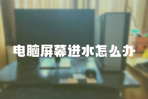 電腦屏幕進水怎么辦