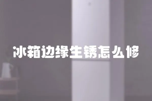 冰箱邊緣生銹怎么修