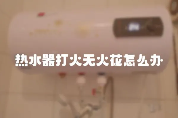 熱水器打火無火花怎么辦