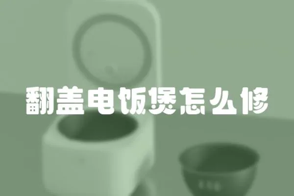 翻蓋電飯煲怎么修