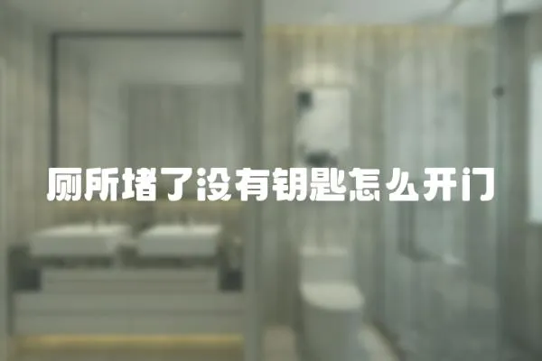 廁所堵了沒(méi)有鑰匙怎么開(kāi)門(mén)