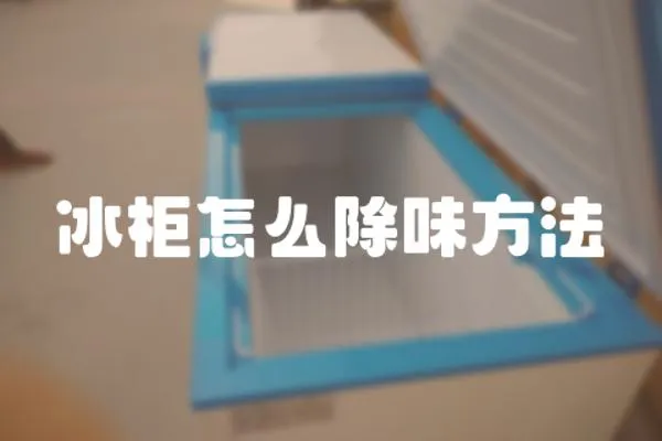 冰柜怎么除味方法
