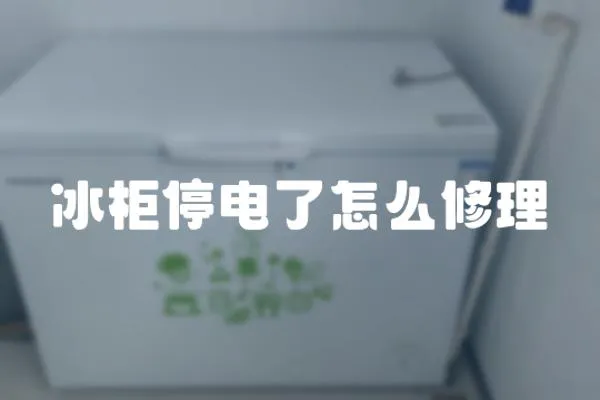 冰柜停電了怎么修理