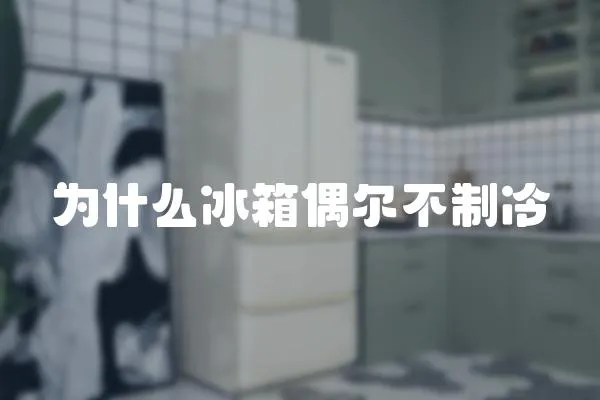 為什么冰箱偶爾不制冷