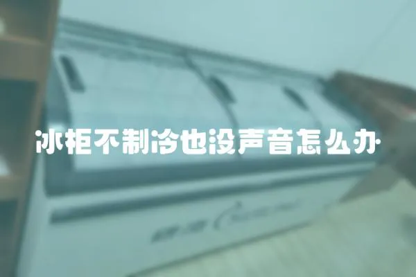 冰柜不制冷也沒聲音怎么辦