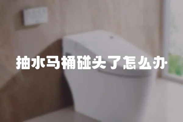 抽水馬桶碰頭了怎么辦