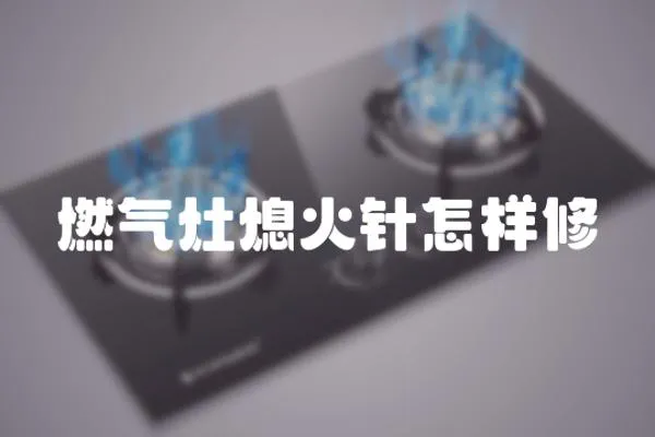 燃氣灶熄火針怎樣修