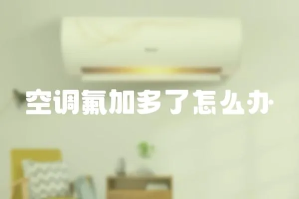 空調(diào)氟加多了怎么辦