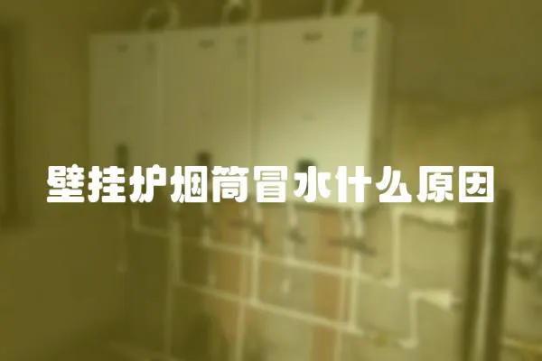 壁掛爐煙筒冒水什么原因