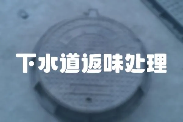 下水道返味處理