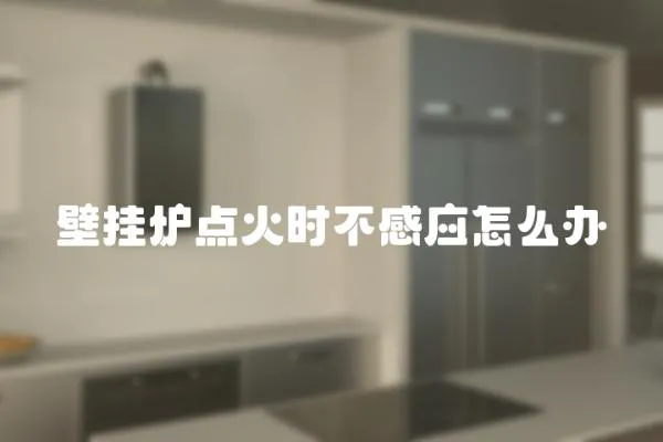 壁掛爐點(diǎn)火時不感應(yīng)怎么辦