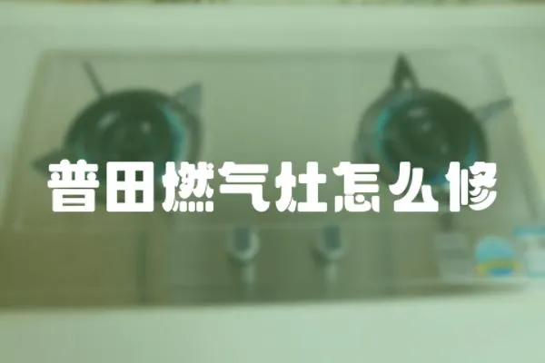 普田燃氣灶怎么修