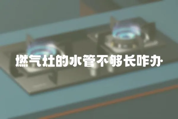 燃?xì)庠畹乃懿粔蜷L咋辦