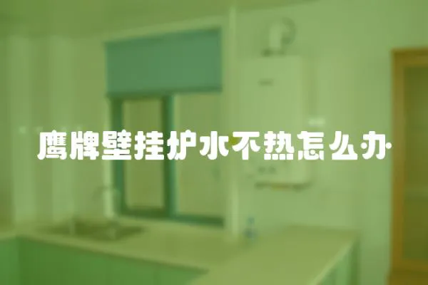 鷹牌壁掛爐水不熱怎么辦