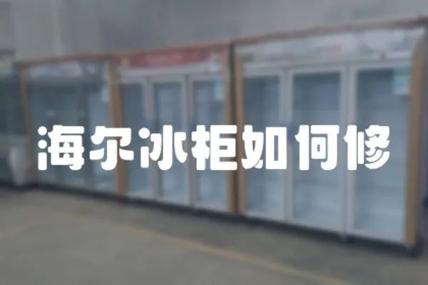 海爾冰柜如何修