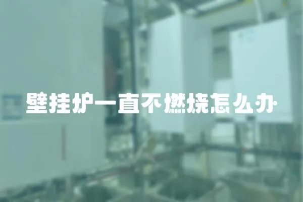 壁掛爐一直不燃燒怎么辦