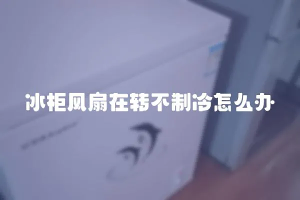 冰柜风扇在转不制冷怎么办