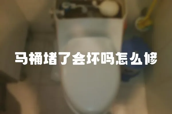 馬桶堵了會壞嗎怎么修
