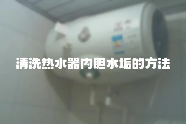 清洗熱水器內(nèi)膽水垢的方法