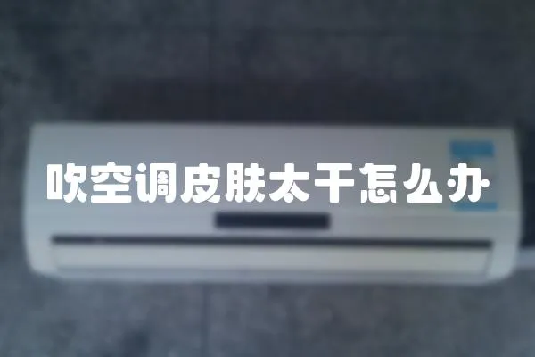 吹空調(diào)皮膚太干怎么辦