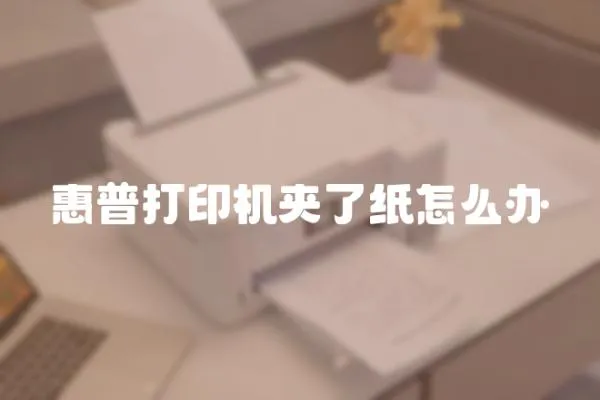 惠普打印機(jī)夾了紙?jiān)趺崔k