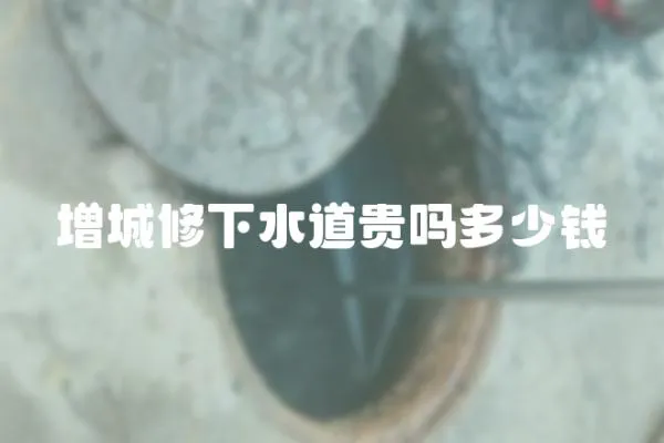 增城修下水道貴嗎多少錢(qián)