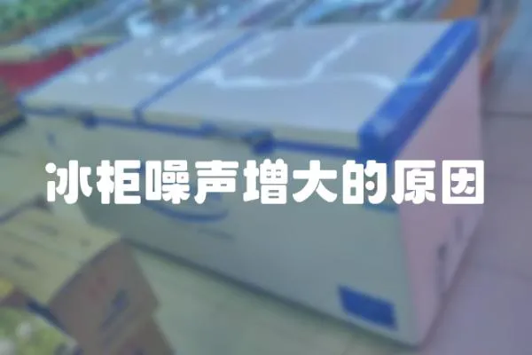 冰柜噪聲增大的原因