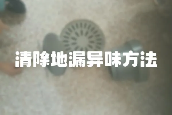 清除地漏異味方法