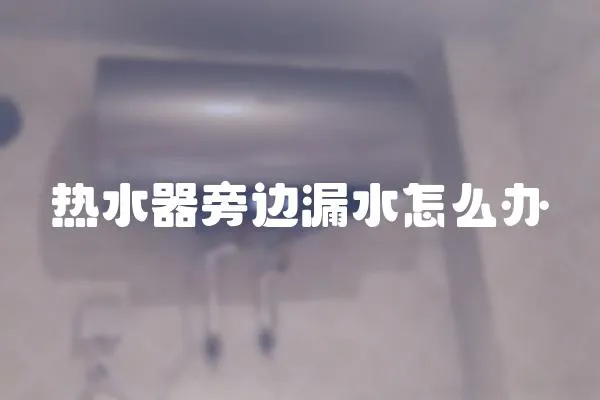 熱水器旁邊漏水怎么辦