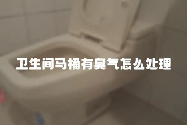 衛生間馬桶有臭氣怎么處理