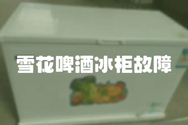 雪花啤酒冰柜故障