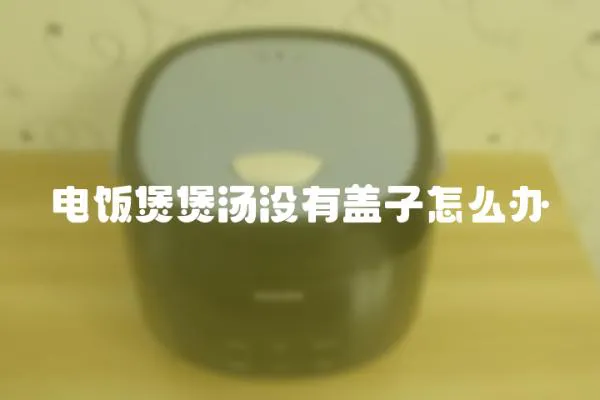 電飯煲煲湯沒有蓋子怎么辦