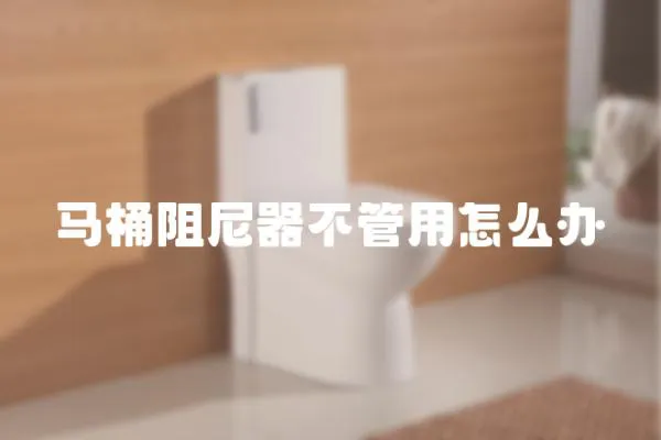 馬桶阻尼器不管用怎么辦
