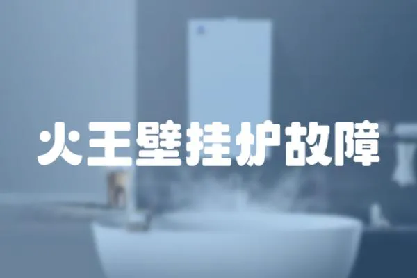 火王壁掛爐故障