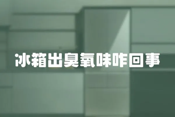 冰箱出臭氧味咋回事